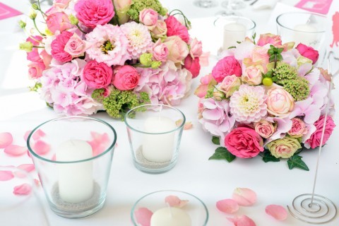 Schloss_Meersburg_Blumen_Tischdekoration